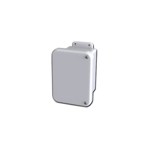 Captive Screws Electrical Enclosures, 7.39 in H, 4-3/4 in D, 5.45 in W, NEMA 4, 4X, 12, 13